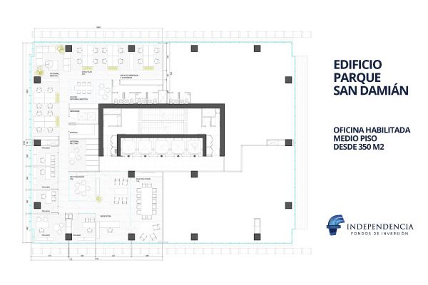 Medio pisoDesde 350 m2